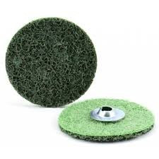 59245 Arc Abrasives Surface Conditioning Disc,2" A-Fine,Color Green,Type S